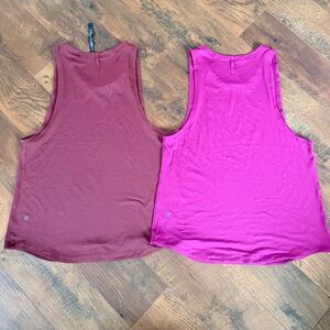 Lululemon License to Train tank tops (lot of 2). Mens sz large